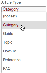 Screenshot of a contextual help button